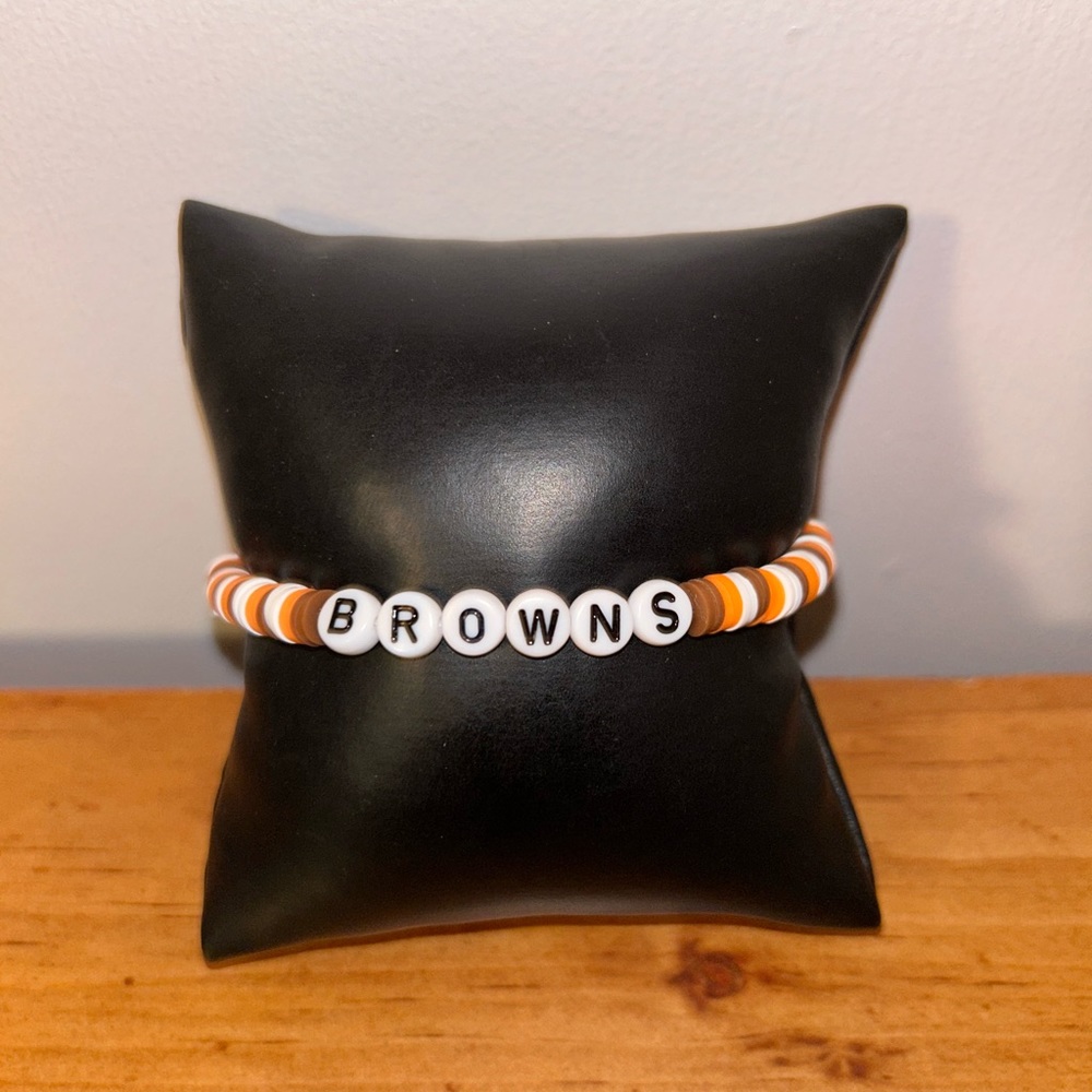 Cleveland Browns Heishi Bracelet